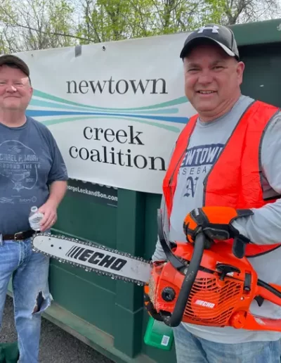 Volunteers for Creek Cleanup